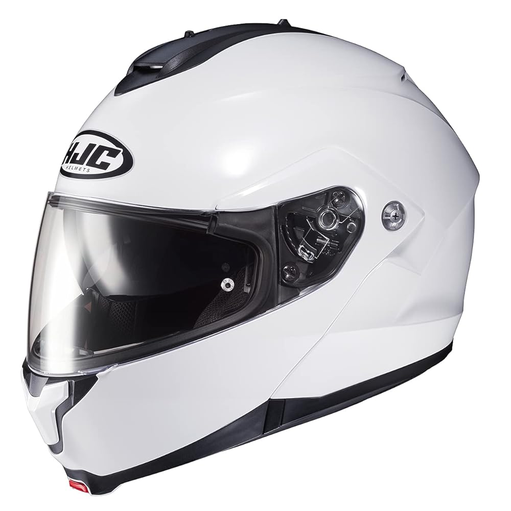 HJC ホワイト ヘルメット XL PINLOCK付き Amazon.com: HJC Helmets Unisex-Adult Flip-Up Modular Helmet